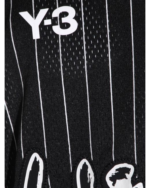 Y-3 Black Recycled Polyester Tank Top With Logo for men