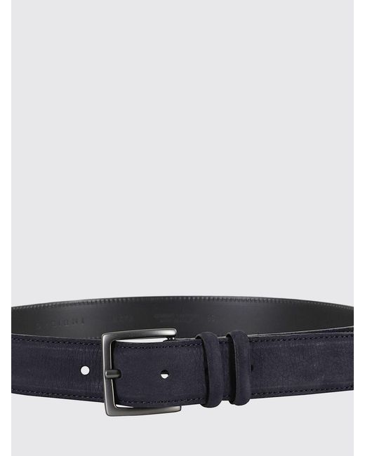 Orciani White Nabucco Suede Belt for men