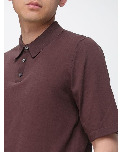 Ballantyne Purple Cotton T-Shirt for men
