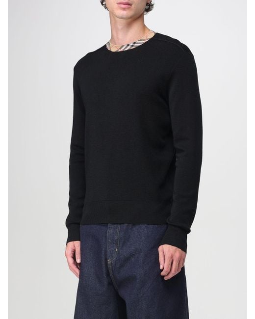 Burberry Black Sweater for men