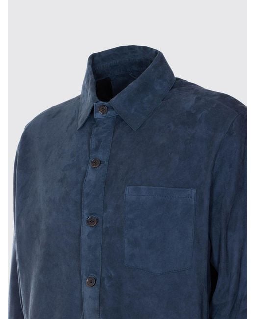 Camicia di Arma in Blue da Uomo