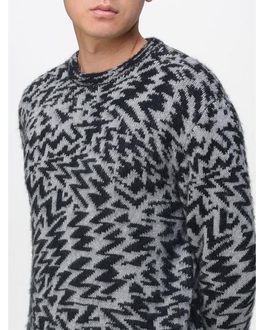 Pullover Dolcevita di Laneus in Gray da Uomo