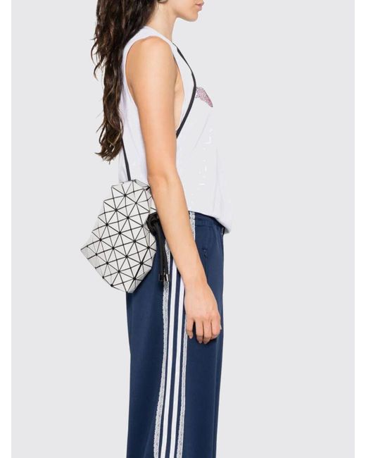 Issey Miyake White Schultertasche Damen