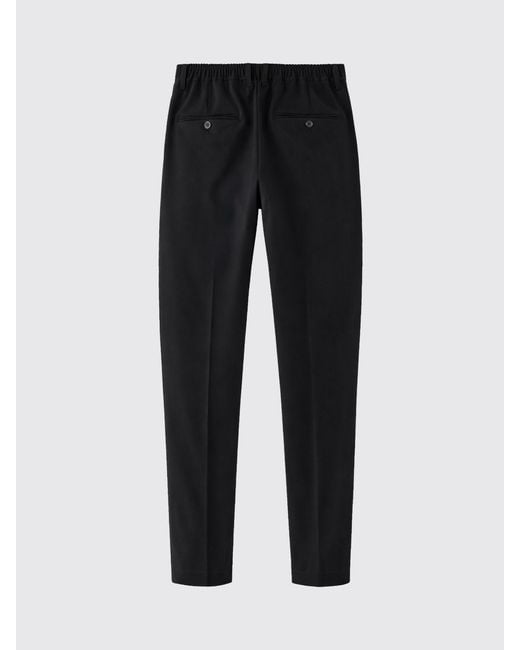 Dolce & Gabbana Black Dolce &Amp Gabbana Virgin Wool Tailored Trousers for men