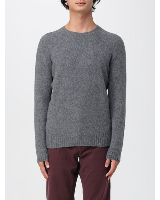 Drumohr Gray Jumper for men