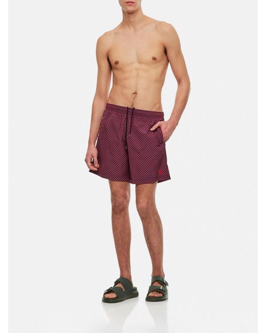 McQueen Red Swimsuit for men