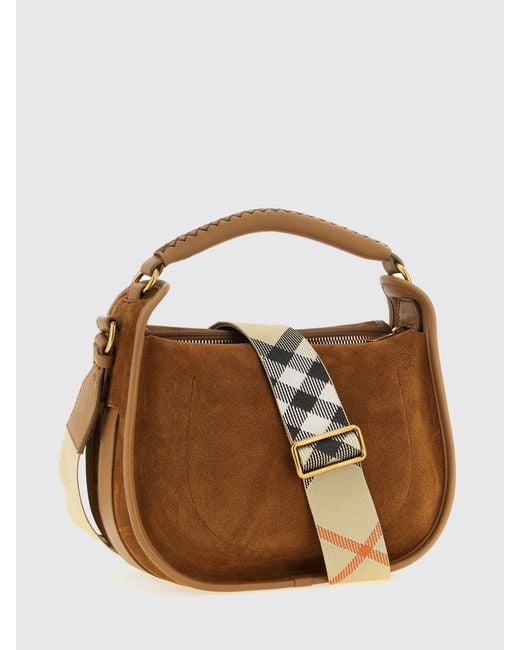 Burberry Brown Suede Bag