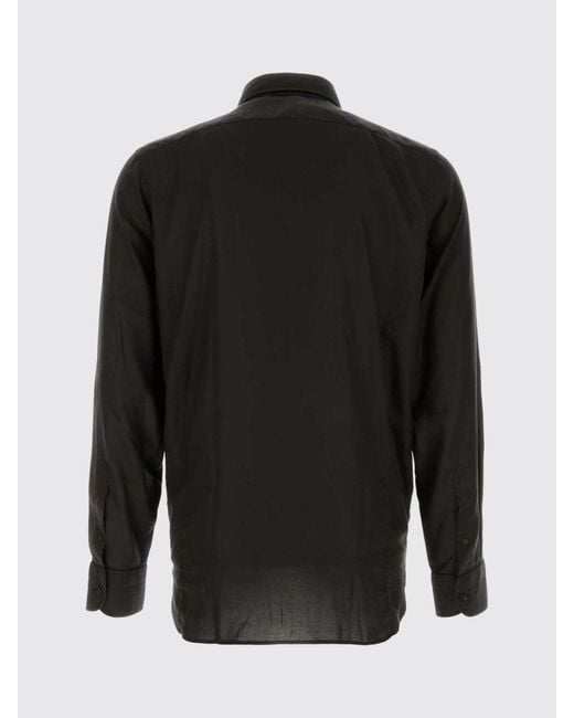 Tom Ford Black Classic Lyocell Shirt for men