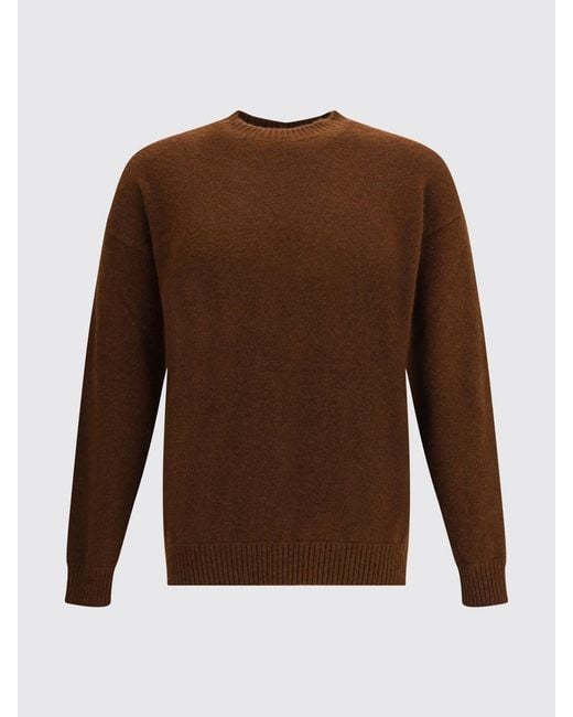 Maglia Di Cashmere di Laneus in Brown da Uomo