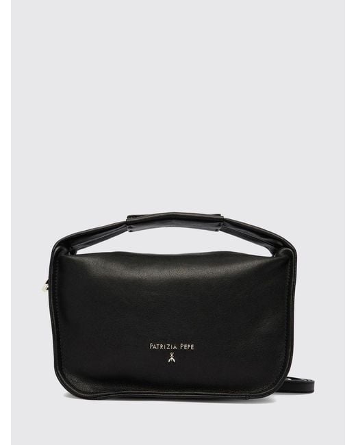 Patrizia Pepe Black Leather Bag