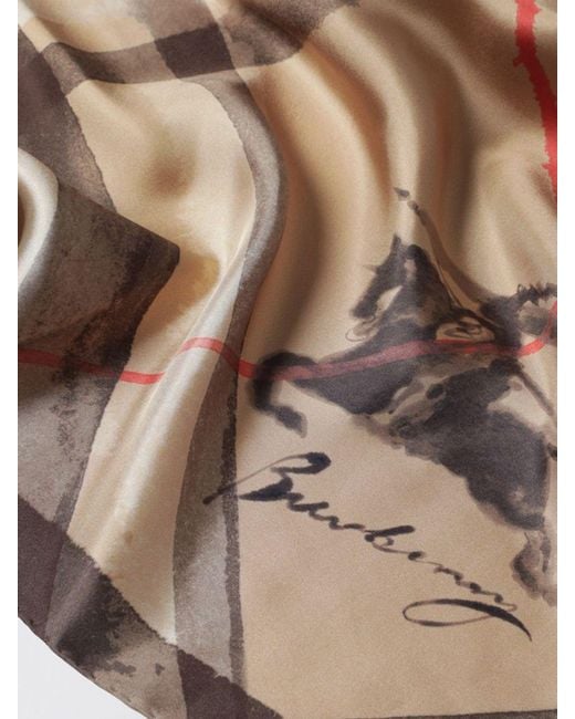Sciarpa Donna di Burberry in Natural