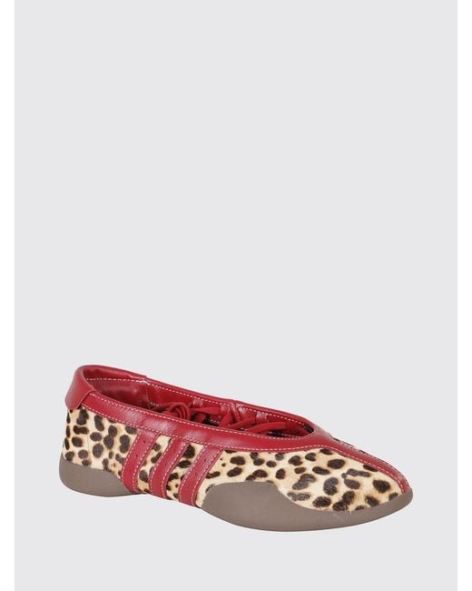 Adidas Originals Red Taekwondo Mei Ballet Flats