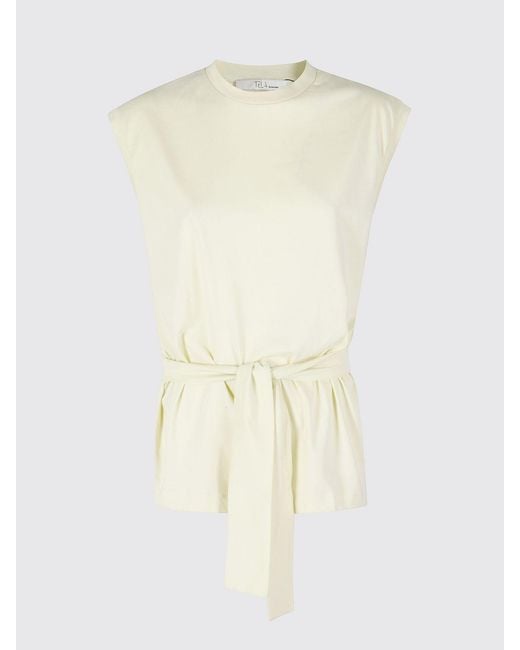 Tela Natural Cotton T-Shirts With Belt