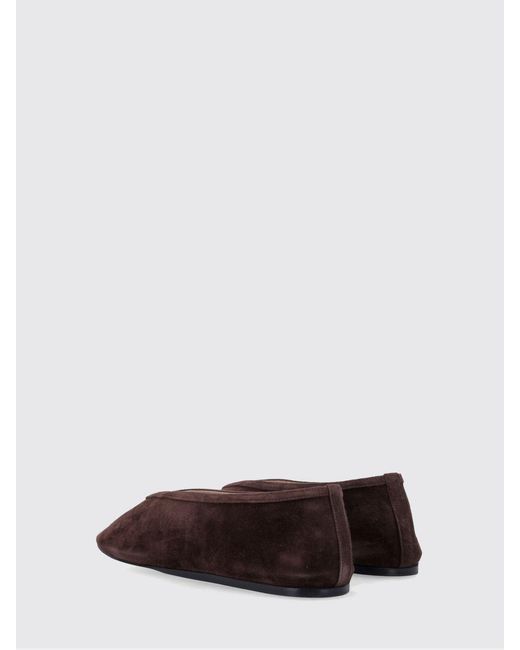 Le Monde Beryl Brown Luna Suede Ballerinas