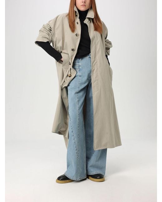 Maison Margiela Blue Décortiqué Wide-Leg Jeans