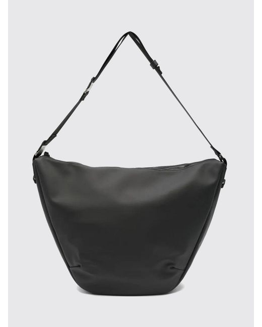 Rains Black Valera Waterproof Polyester Bag