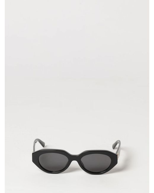 Gucci Black Gg Monogram Acetate Cat-Eye Sunglasses