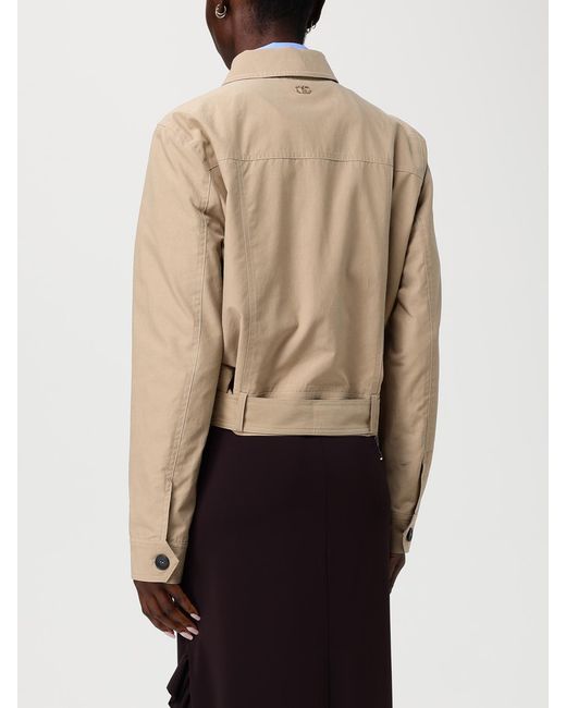 Liu Jo Natural Cotton Denim Jacket