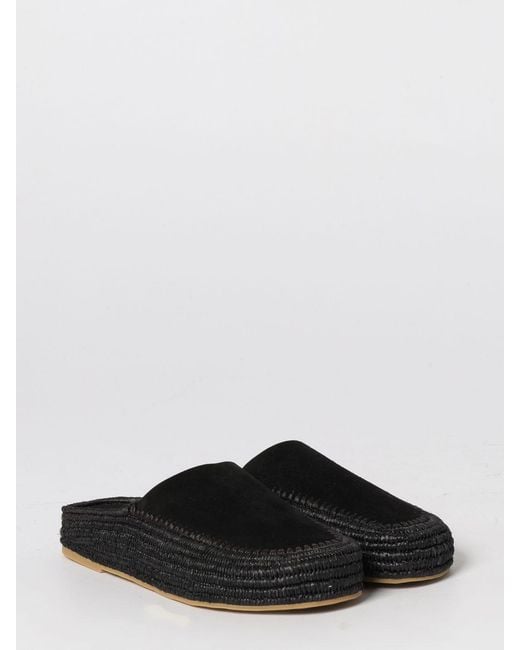 Paloma Barceló White Deba Suede And Raffia Mules