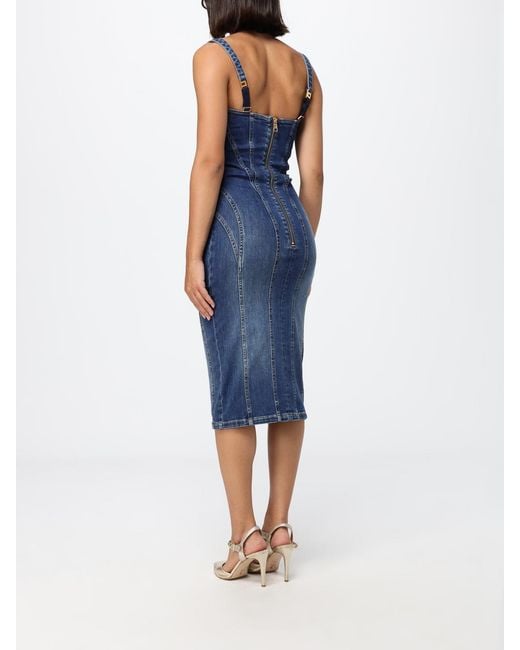 Elisabetta Franchi Blue Dress