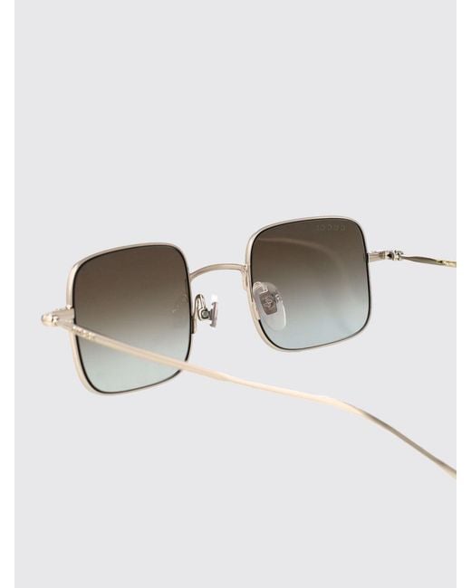 Gucci White Gg1813S Metal Sunglasses for men