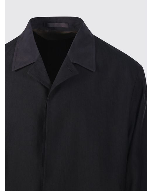 Our Legacy Black Linen Shirt Jacket for men