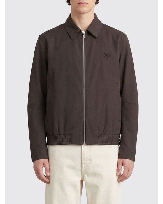 Boss Brown Cotton Jacket for men