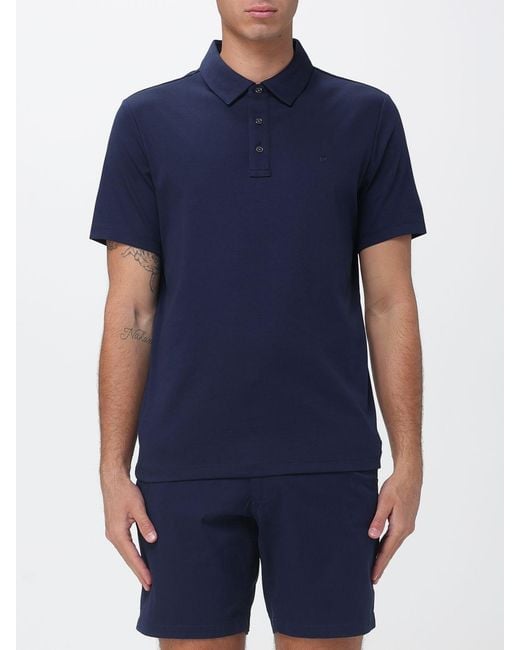 Michael Kors Blue Polo Shirt for men