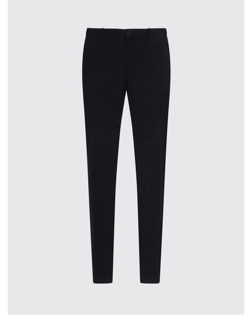 Incotex Black Tailored Trousers for men