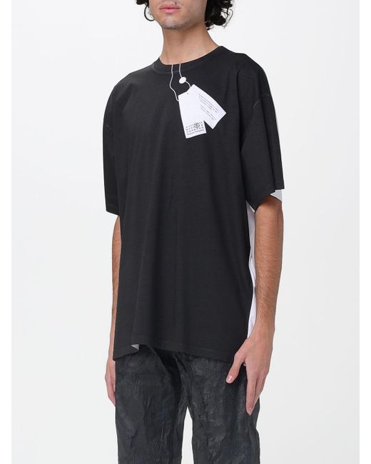 MM6 by Maison Margiela Black T-Shirt for men