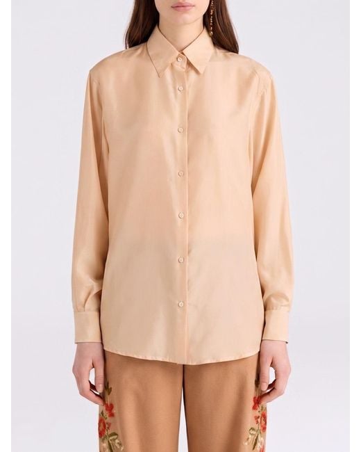 Momoní Natural MomonÌ Classic Silk Shirt