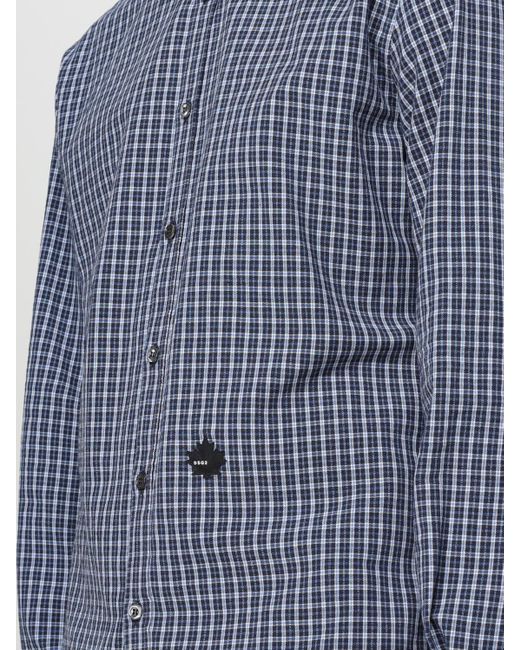 DSquared² Blue Shirt for men