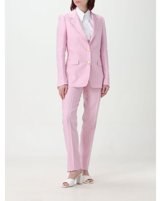 Tagliatore Pink Suit