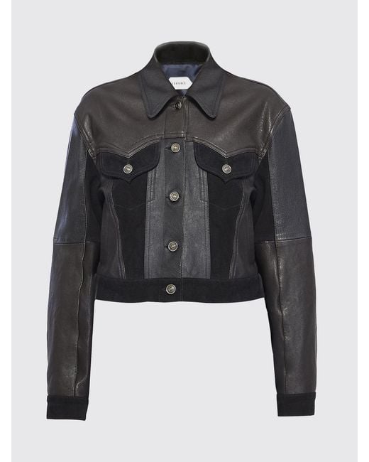 Versace Black Leather Jacket