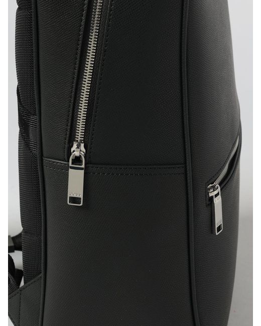 Boss Black Synthetic Leather Daxter Backpack for men