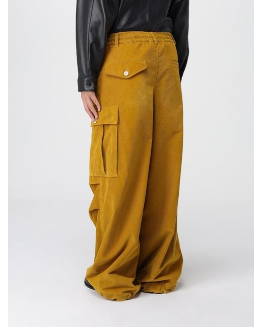 Marni Yellow Trousers for men