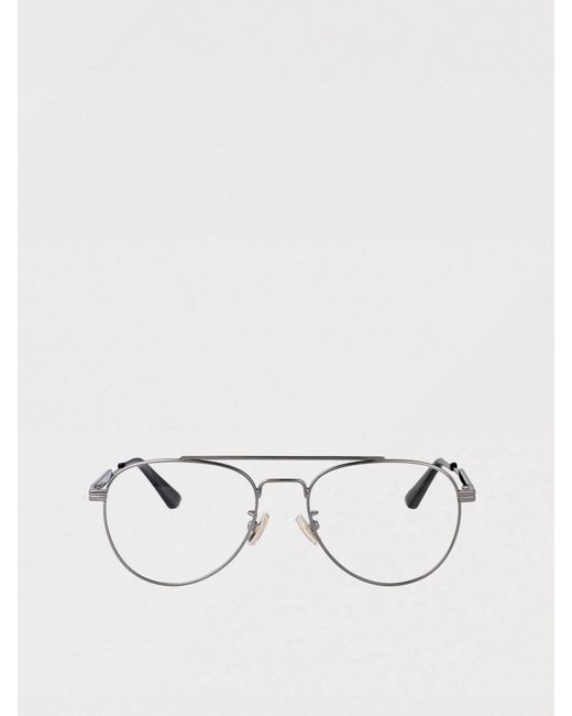Bottega Veneta Natural Metal Optical Glasses for men