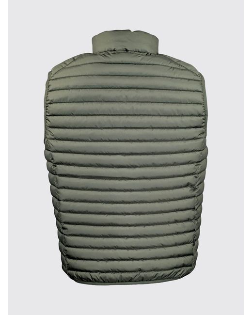 Save The Duck Gray Padded Nylon Vest for men