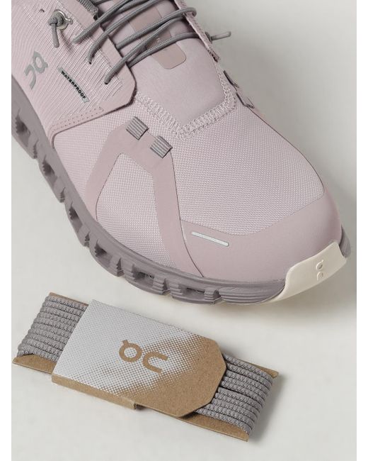 On Shoes Purple Cloud Mesh Sneakers On