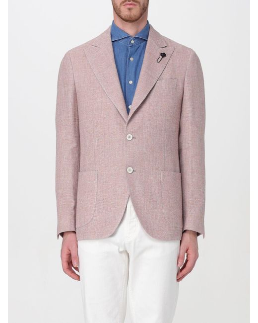 Lardini Pink Jacket for men