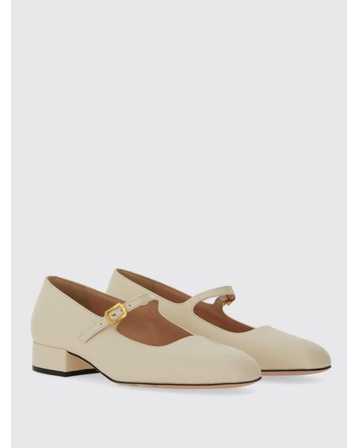 Bally Natural Janelle Mary Jane Pumps Leather