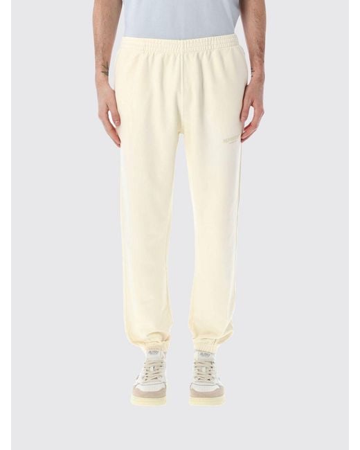 Represent White Cotton Jogging Pants