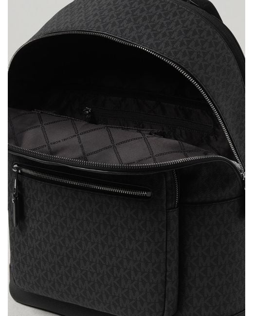Mochila De Tejido Revestido Estampado Michael Kors de hombre de color Black