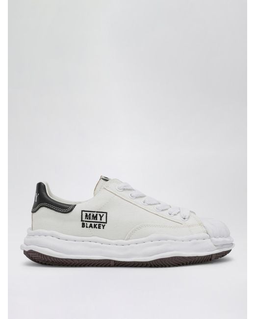 Maison Mihara Yasuhiro White Blakey Canvas Sneakers for men