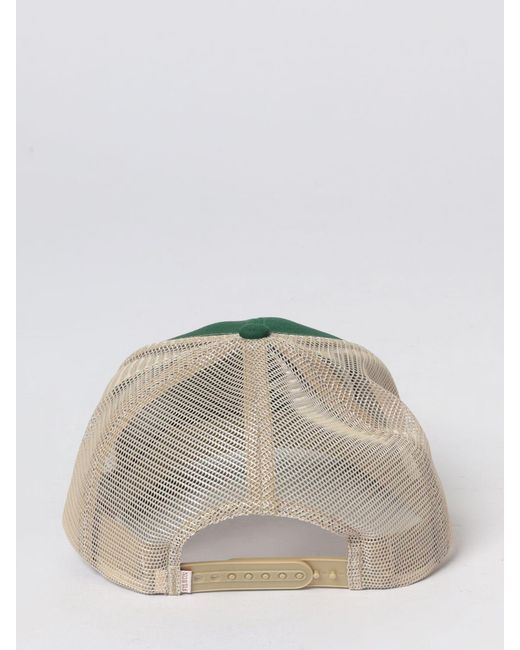 Filson Green Cotton Mesh Baseball Cap With Logo for men