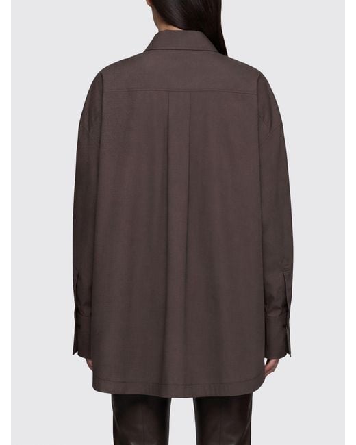 The Attico Brown Shirt