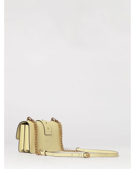 Pinko Natural Love One Mini Leather Bag