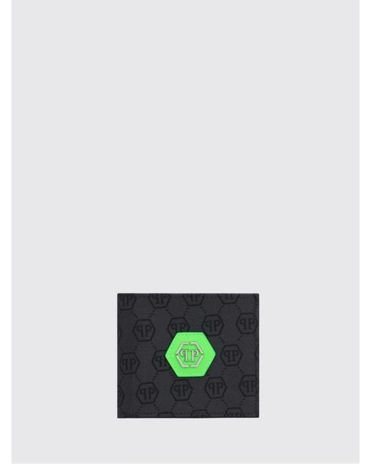 Philipp Plein Green Wallet for men