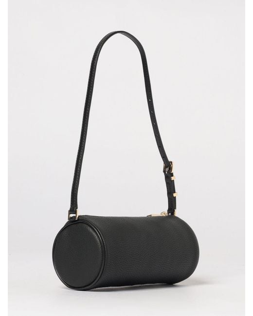 Michael Kors Black Izzy Grained Leather Bag