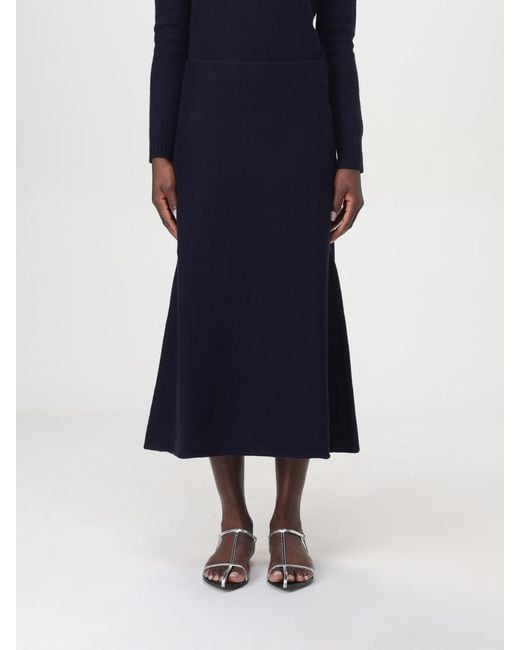 Jil Sander Blue Skirt